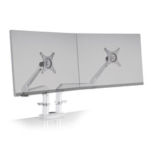 Load image into Gallery viewer, Innovative Evo Articulating Dual Monitor Arm Mount-Monitor Arms-Innovative-Flat White-Ergo Standing Desks