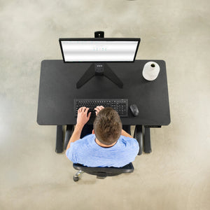 Vivo 43" x 24" Standing Desk Table Top-Tabletop-Vivo-Black-Ergo Standing Desks