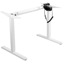 Load image into Gallery viewer, Vivo White Electric Single Motor Standing Desk Frame-Desk Frame-Vivo-Ergo Standing Desks