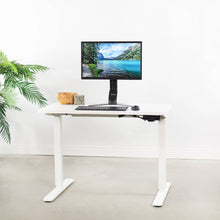 Load image into Gallery viewer, Vivo White Electric Single Motor Standing Desk Frame-Desk Frame-Vivo-Ergo Standing Desks