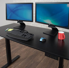 Load image into Gallery viewer, Luxor 60" Wide Electric Dual Motor Adjustable Height Standing Desk-Electric Standing Desks-Luxor-Ergo Standing Desks