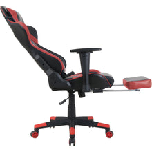Load image into Gallery viewer, Lorell High Back Gaming Chair with Foldable Footrest-Gaming Chairs-Lorell-Ergo Standing Desks