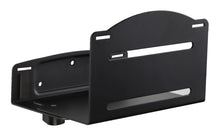 Load image into Gallery viewer, Mount-It Wall Mounted CPU Holder with Securing Straps-CPU Holders-Mount-It-Black-Ergo Standing Desks