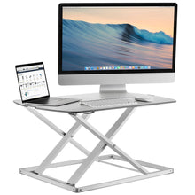 Load image into Gallery viewer, Mount-It 31&quot; Wide Height Adjustable Standing Desk Converter- White-Standing Desk Converters-Mount-It-White-Ergo Standing Desks