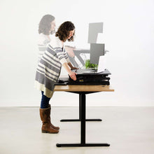 Load image into Gallery viewer, Vivo 36" Wide Adjustable Height Deluxe Standing Desk Converter-Standing Desk Converters-Vivo-Ergo Standing Desks