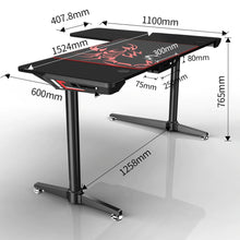 Load image into Gallery viewer, Eureka Ergonomic L60 L-Shaped PC Gaming Desk-Gaming Desks-Eureka Ergonomic-Black-Ergo Standing Desks