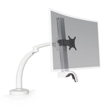 Load image into Gallery viewer, Innovative Ella Next Generation Articulating Single Monitor Arm Mount-Monitor Arms-Innovative-Flat White-Ergo Standing Desks
