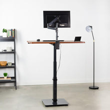 Load image into Gallery viewer, Vivo 43" Wide One Column Electric Adjustable Height Standing Desk-Electric Standing Desks-Vivo-Ergo Standing Desks