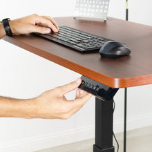 Load image into Gallery viewer, Vivo 43" Wide One Column Electric Adjustable Height Standing Desk-Electric Standing Desks-Vivo-Ergo Standing Desks