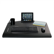 Load image into Gallery viewer, Innovative Winston Workstation Quad Monitor Adjustable Standing Desk Converter-Standing Desk Converters-Innovative-Ergo Standing Desks