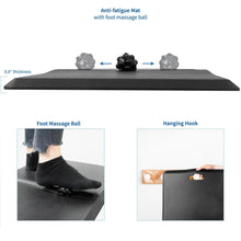 Load image into Gallery viewer, Vivo Memory Foam Standing Desk Floor Mat with Massage Ball-Standing Desk Mat-Vivo-Ergo Standing Desks