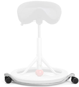Backapp Wheels for the Backapp Smart Chair-Ergonomic Chairs-Backapp-Silver Grey-Ergo Standing Desks