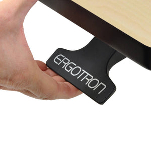 Ergotron WorkFit-D 48" Wide Pneumatic Adjustable Height Standing Desk-Pneumatic Standing Desks-Ergotron-Ergo Standing Desks