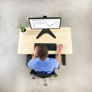 Vivo 43" x 24" Standing Desk Table Top-Tabletop-Vivo-Light Wood-Ergo Standing Desks