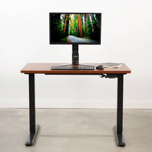 Load image into Gallery viewer, Vivo 43&quot; x 24&quot; Standing Desk Table Top-Tabletop-Vivo-Walnut-Ergo Standing Desks