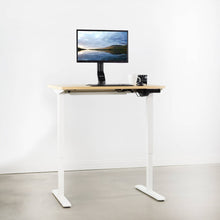 Load image into Gallery viewer, Vivo White Electric Single Motor Standing Desk Frame-Desk Frame-Vivo-Ergo Standing Desks