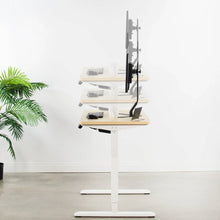 Load image into Gallery viewer, Vivo White Electric Single Motor Standing Desk Frame-Desk Frame-Vivo-Ergo Standing Desks