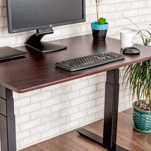 Luxor 60" Wide Electric Dual Motor Adjustable Height Standing Desk-Electric Standing Desks-Luxor-Ergo Standing Desks