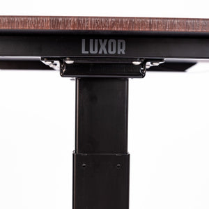 Luxor 60" Wide Electric Dual Motor Adjustable Height Standing Desk-Electric Standing Desks-Luxor-Ergo Standing Desks