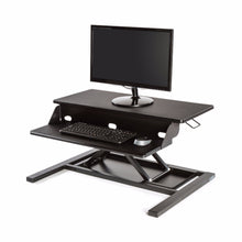 Load image into Gallery viewer, Luxor Level Up Pro 32&quot; Wide Two Shelf Adjustable Standing Desk Converter-Standing Desk Converters-Luxor-Ergo Standing Desks