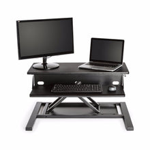 Load image into Gallery viewer, Luxor Level Up Pro 32&quot; Wide Two Shelf Adjustable Standing Desk Converter-Standing Desk Converters-Luxor-Ergo Standing Desks