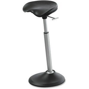 Safco Focal Upright Mobis II Standing Desk Stool-Ergonomic Chairs-Safco-Black-Ergo Standing Desks