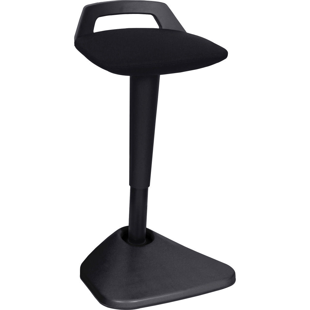 Lorell Pivot Standing Desk Chair-Ergonomic Chairs-Lorell-Black-Ergo Standing Desks