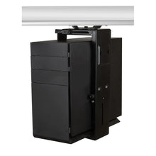 Load image into Gallery viewer, Mount-It Under Desk Mount CPU Tower Holder-CPU Holders-Mount-It-Black-Ergo Standing Desks
