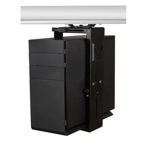 Mount-It Under Desk Mount CPU Tower Holder-CPU Holders-Mount-It-Black-Ergo Standing Desks