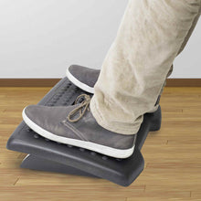 Load image into Gallery viewer, Mount-It 18&quot; x 13&quot; Ergonomic Foot Rest with Massaging Rollers-Foot Rest-Mount-It-Black-Ergo Standing Desks