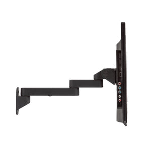 Innovative 9110-8.5-4 Wall Mount for Monitor or TV with 2 Extension Arms-Monitor Arms-Innovative-Vista Black-Ergo Standing Desks