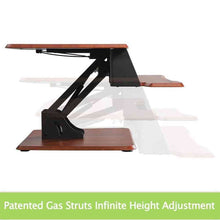 Load image into Gallery viewer, Eureka Ergonomic 31.5&quot; Wide Adjustable Height Stand Desk Converter-Standing Desk Converters-Eureka Ergonomic-Ergo Standing Desks