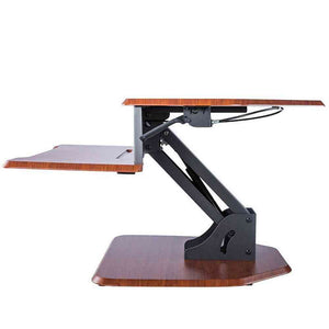 Eureka Ergonomic 28" Wide Adjustable Height Corner Standing Desk Converter-Corner Standing Desk-Eureka Ergonomic-Ergo Standing Desks