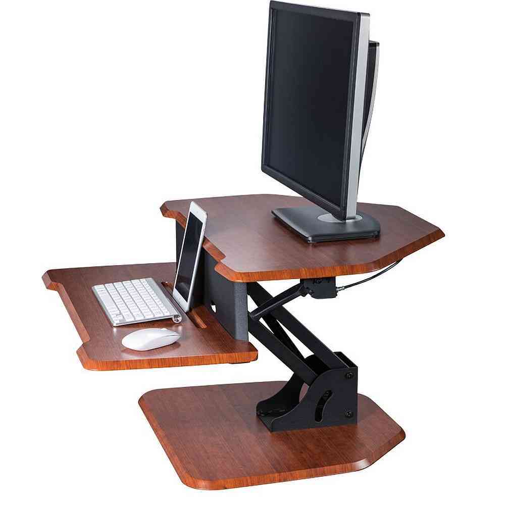 Eureka Ergonomic 28 Wide Adjustable Height Corner Standing Desk Conve Ergo Standing Desks