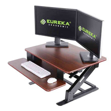 Load image into Gallery viewer, Eureka Ergonomic 32&quot; Wide Adjustable Height Sit Stand Desk Converter-Standing Desk Converters-Eureka Ergonomic-Ergo Standing Desks
