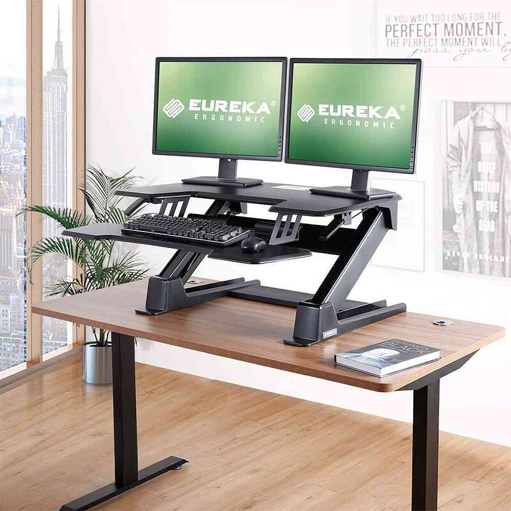 Eureka Ergonomic 36 Wide Gen 2 Adjustable Height Pro Standing Desk Co –  Ergo Standing Desks