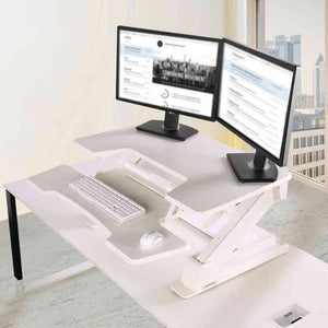 Eureka Ergonomic 36" Wide Gen 2 Adjustable Height Pro Standing Desk Converter-Standing Desk Converters-Eureka Ergonomic-Ergo Standing Desks