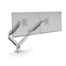 Load image into Gallery viewer, Innovative Envoy Articulating Dual Monitor Arm Mount-Monitor Arms-Innovative-Silver-Ergo Standing Desks