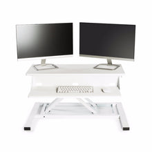 Load image into Gallery viewer, Luxor Level Up Pro 32&quot; Wide Two Shelf Adjustable Standing Desk Converter-Standing Desk Converters-Luxor-Ergo Standing Desks