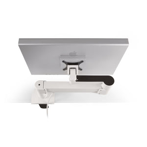 Innovative iLift Apple Cinema Display + iMac Single Monitor Arm Mount-Monitor Arms-Innovative-Flat White-Ergo Standing Desks