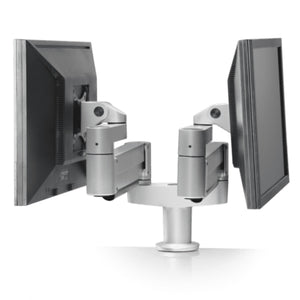 Innovative 7000-8408 Articulating Dual Monitor Arm Mount-Monitor Arms-Innovative-Ergo Standing Desks