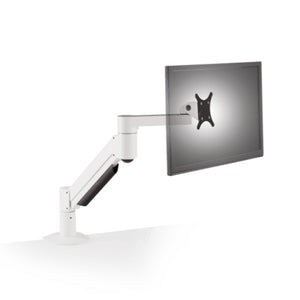 Innovative 7500 Deluxe Single Monitor Arm Mount-Monitor Arms-Innovative-Flat White-Ergo Standing Desks
