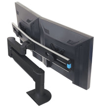 Load image into Gallery viewer, Innovative 7500 Wing Deluxe Verical/Horizontal Dual Monitor Arm Mount-Monitor Arms-Innovative-Ergo Standing Desks