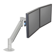 Load image into Gallery viewer, Innovative 7500 Wing Deluxe Verical/Horizontal Dual Monitor Arm Mount-Monitor Arms-Innovative-Silver-Ergo Standing Desks