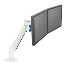Load image into Gallery viewer, Innovative 7500 Wing Deluxe Verical/Horizontal Dual Monitor Arm Mount-Monitor Arms-Innovative-Flat White-Ergo Standing Desks