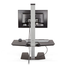 Load image into Gallery viewer, Innovative Winston Workstation Single Monitor Adjustable Standing Desk Converter-Standing Desk Converters-Innovative-Ergo Standing Desks