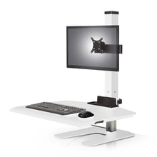 Load image into Gallery viewer, Innovative Winston Workstation Single Monitor Adjustable Standing Desk Converter-Standing Desk Converters-Innovative-Flat White-Standard 23&quot; x 30&quot;-Ergo Standing Desks