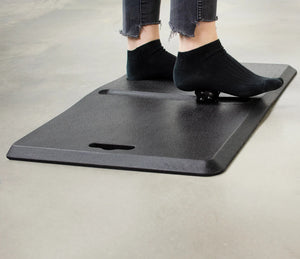 Vivo Memory Foam Standing Desk Floor Mat with Massage Ball-Standing Desk Mat-Vivo-Black-Ergo Standing Desks